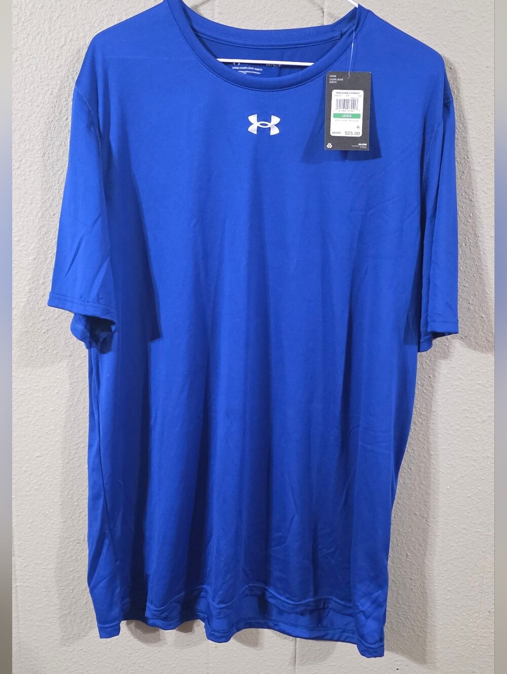 Nwt Under Armour Men's Loose Fit Locker Tee 2.0 Sz L